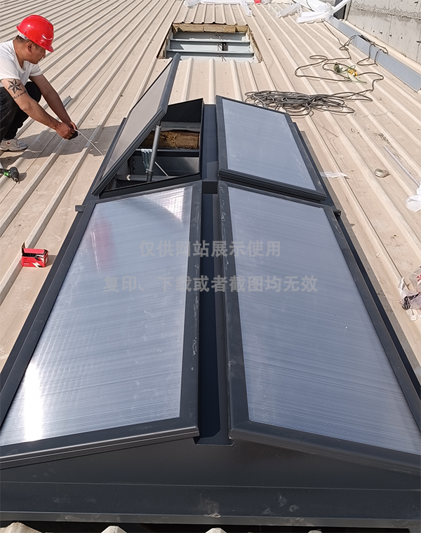 兰州王老吉生产车间吴堡排烟天窗