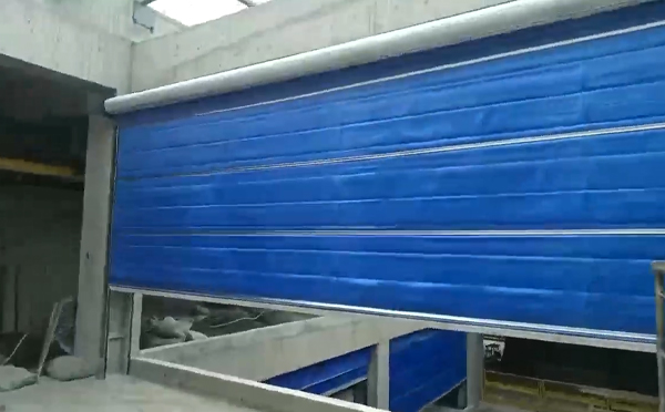 大型物流园区完成吴堡防火门整体安装工程